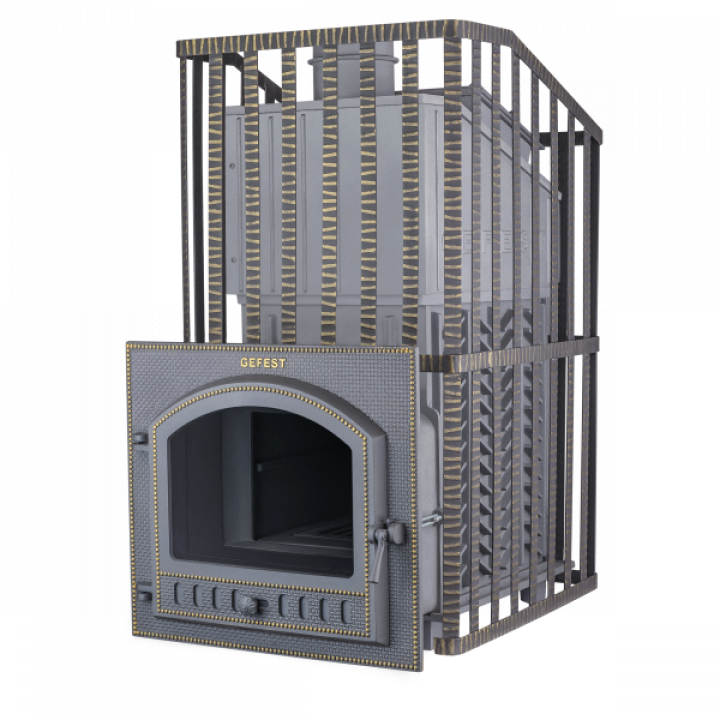 Wood-burning sauna stove - Gefest GFS ZK Uragan 40 (M) in grid