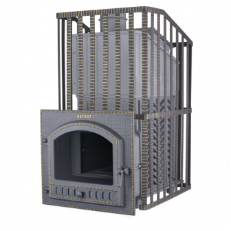 Wood-burning sauna stove - Gefest GFS ZK Uragan 40 (P) in grid