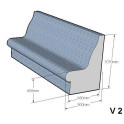 Steam sauna seat V-2 - 0