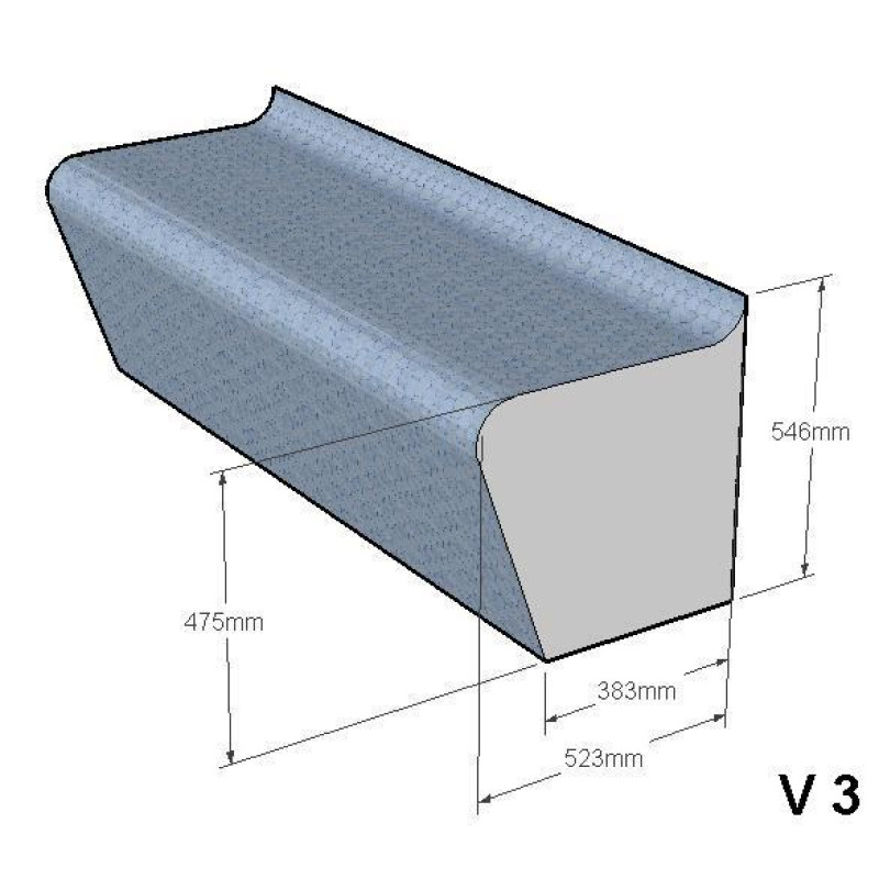 Steam sauna seat V-3