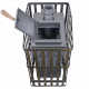 Wood-burning sauna stove - Gefest Groza Uragan 24 (P)