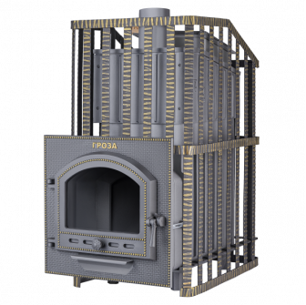 Wood-burning sauna stove - Gefest Groza Uragan 24 (P)