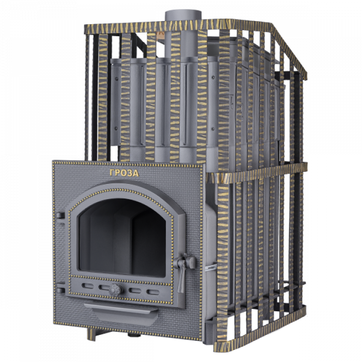 Wood-burning sauna stove - Gefest Groza Uragan 24 (P)