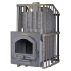 Wood-burning sauna stove - Gefest Groza Uragan 24 (P)