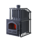 Wood sauna stove GEFEST - Groza Uragan 18 (P) - 0