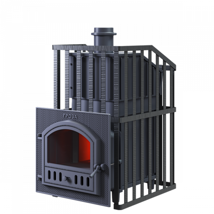 Wood sauna stove GEFEST - Groza Uragan 18 (P)