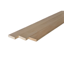 Bench wood 27 x 94 mm, abachi