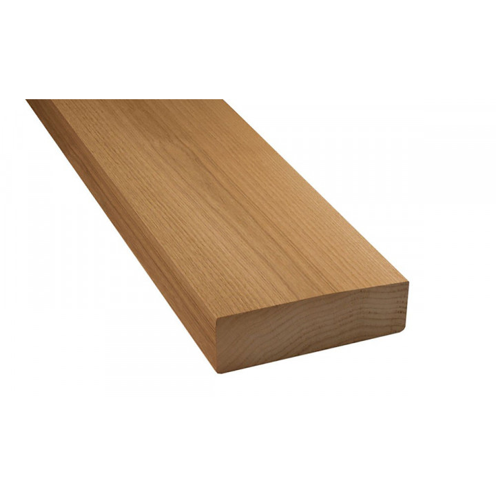 Bench board, 28 x 90 mm, thermo aspen, class A, 4 pcs.