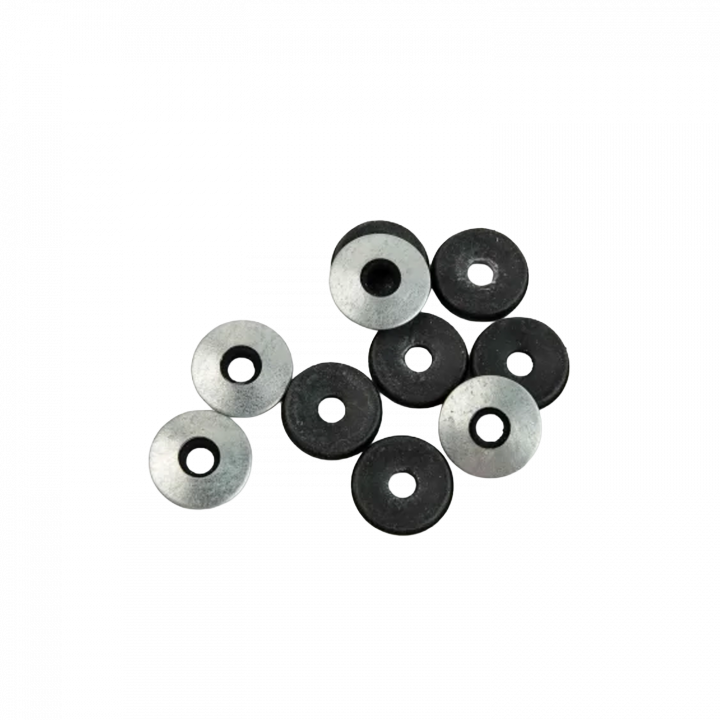 Galvanized rubber washer