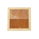 Himalayan salt light without lightning, abachi wood - 0