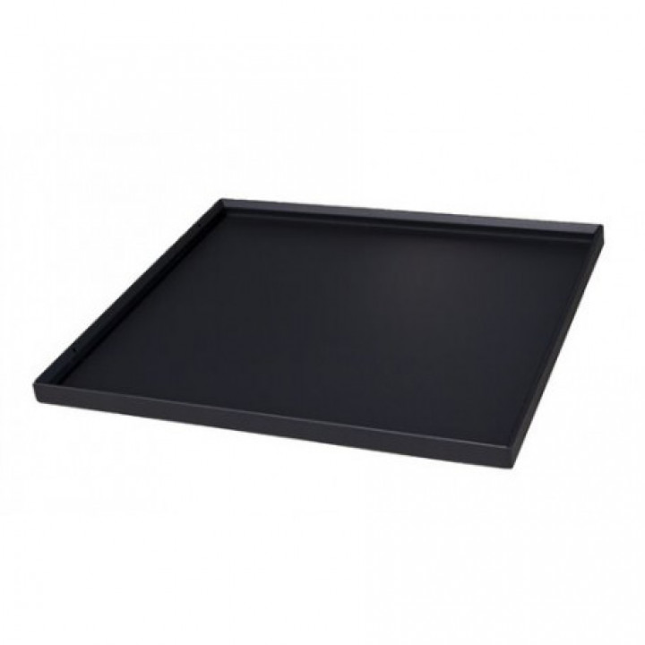 Harvia drip tray for wall-mounted heaters, black