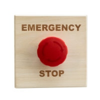 Harvia emergency stop button