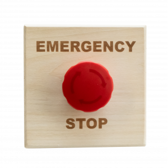 Harvia emergency stop button