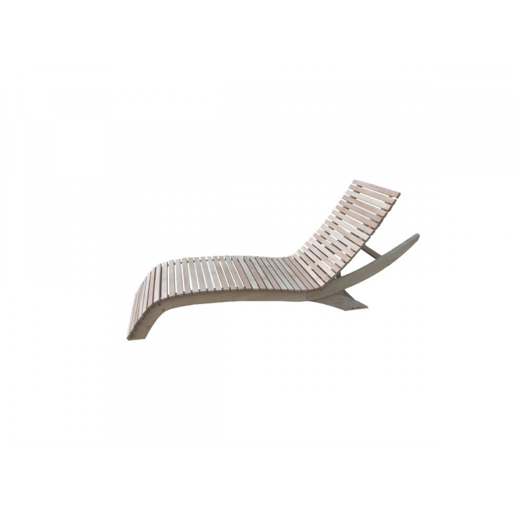 Harvia Linea ergonomic relaxation lounger, linden