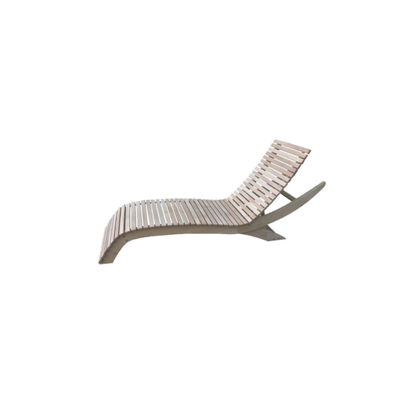 Harvia Linea ergonomic relaxation lounger, linden