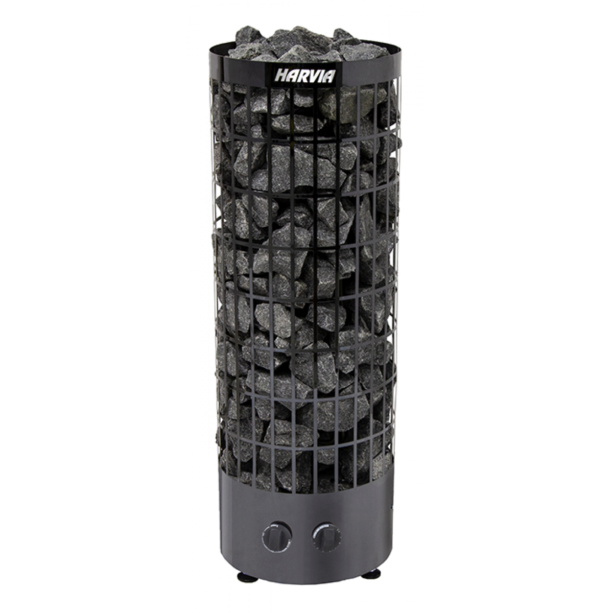 Electric sauna heater - HARVIA Cilindro Black Steel PC90 9 kW