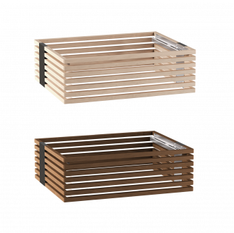 Harvia Concept R wooden safety railing, linden or walnut