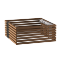 Harvia Concept R wooden safety railing, linden or walnut - 3