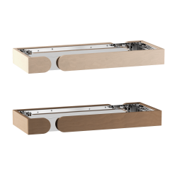 Harvia Concept R Mini Combi wooden safety railing parts, linden or walnut 