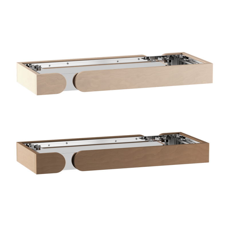 Harvia Concept R Mini Combi wooden safety railing parts, linden or walnut