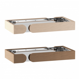 Harvia Concept R Mini wooden safety railing parts, linden or walnut