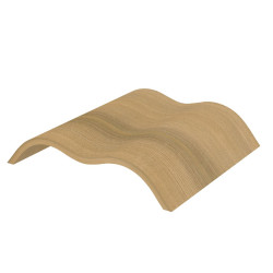 HARVIA wooden wave sauna headrest, cedar, SAC00515 