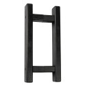 Harvia wooden sauna door handle, black, 300 mm - 0