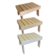 Harvia Formula sauna footstool, aspen wood