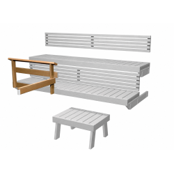 Harvia Formula sauna safety railing 