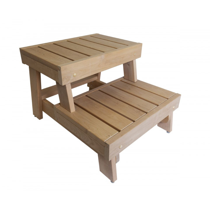 HARVIA Formula sauna bench - step, alder