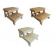 HARVIA Formula sauna bench - step, heat-treated aspen