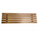 Harvia Formula sauna backrest, 2200 mm, heat-treated aspen wood