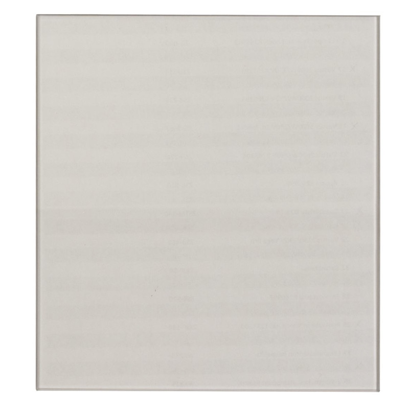 Harvia door glass for wood-burning sauna heaters, 184 x 210 x 4 mm