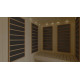 HARVIA Wooden Frame For Carbon Infrared Heating Elelemnts