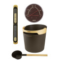 HARVIA Helmi sauna accessories set, Chocolate Brown - 0