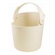 HARVIA Helmi sauna bucket and ladle set, Ivory