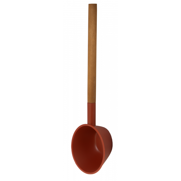 HARVIA Helmi sauna bucket and ladle set, Terracotta