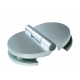 Harvia Basic hinges for glass sauna doors, glass-to-glass, 2 pcs.