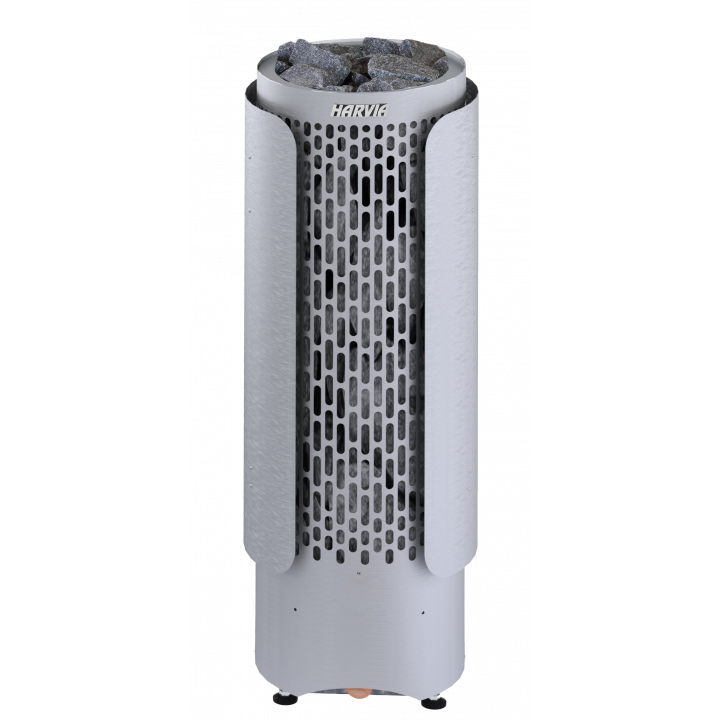 Protective sheath Harvia Cilindro Plus brushed steel