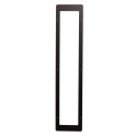 Harvia front cover for IR radiator, black or stainless steel - 0