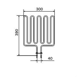 Spare parts - HARVIA heating elements 