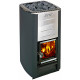 Sauna woodburning stove HARVIA M3 set, stones, chimney