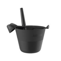 HARVIA Click - pail and ladle set, matte plastic  HARVIA Click - pail and ladle set, matte plastic