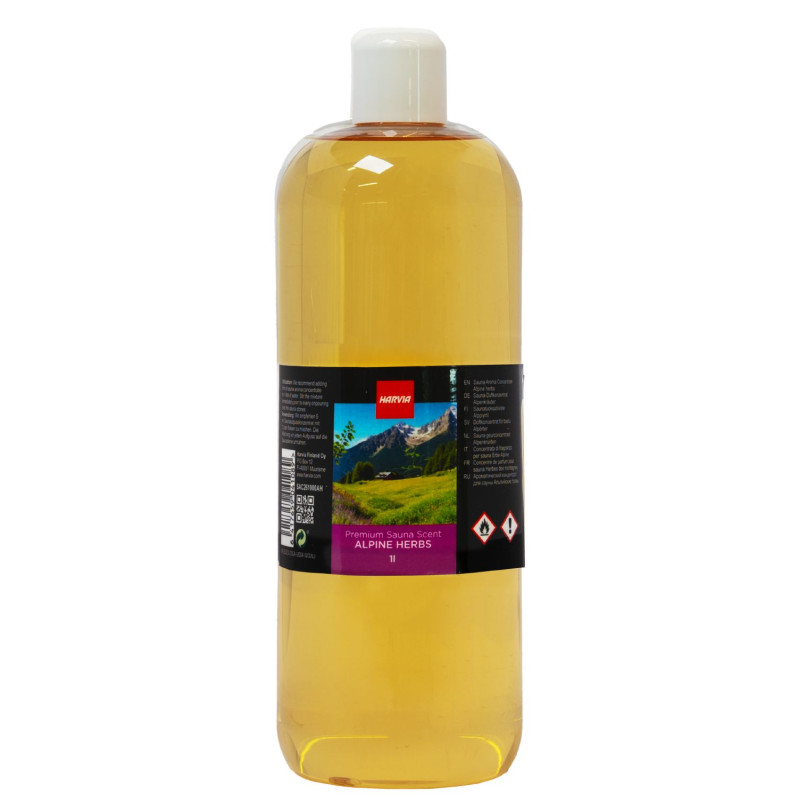 HARVIA sauna scent concentrate, alpine herbs scent, 1 l