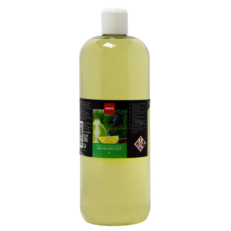 HARVIA sauna scent concentrate, arolla pine, bergamot and litsea cubeba scent, 1 l