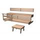 Harvia Formula 22, alder bench kit