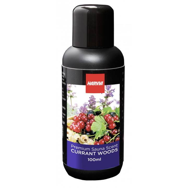 HARVIA sauna scent concentrate, eucalyptus, currant, lavender and cedar wood 100 ml