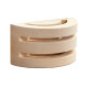 Harvia wooden housing for FTS2 humidity-temperature sensor, aspen