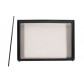 Spare parts - Harvia GreenFlame firebox door with glass, SP673