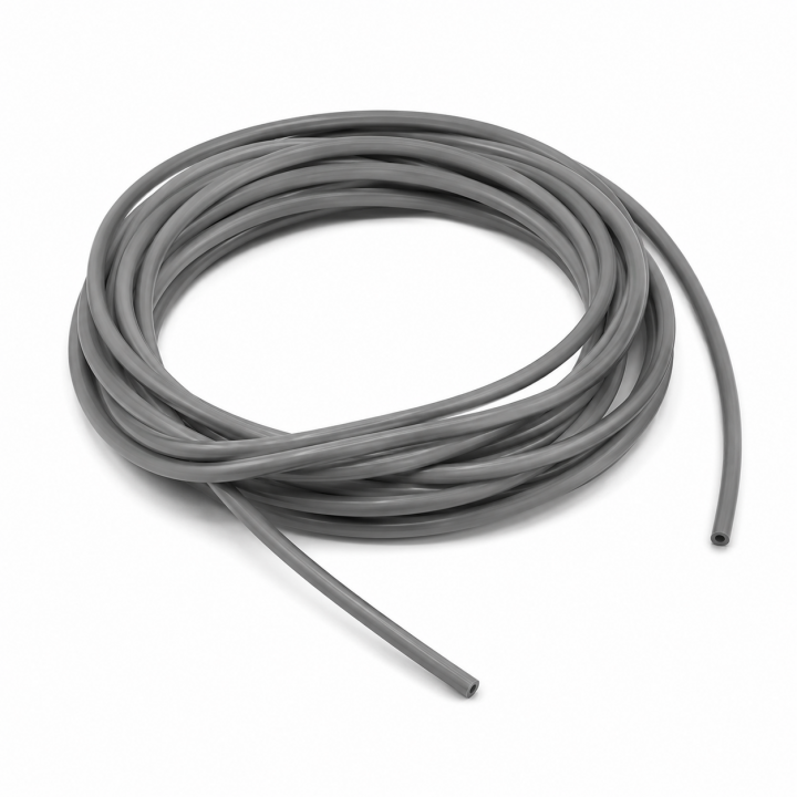 Harvia glass door seal, 5 m, grey